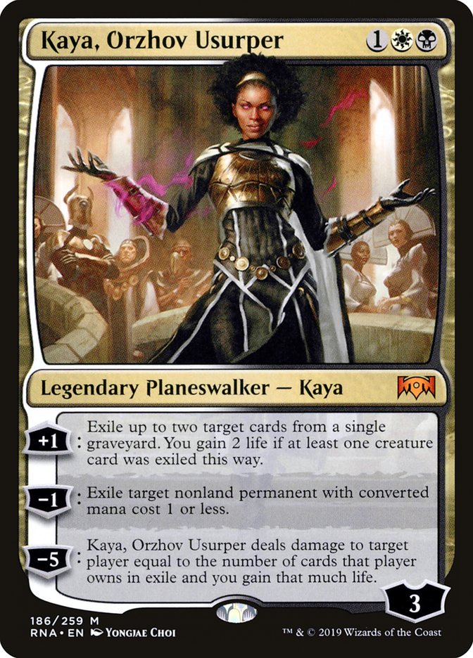 Kaya, Orzhov Usurper [Ravnica Allegiance] Foil