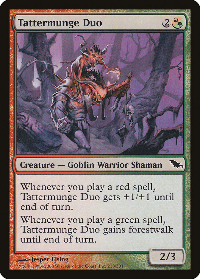 Tattermunge Duo [Shadowmoor] Foil