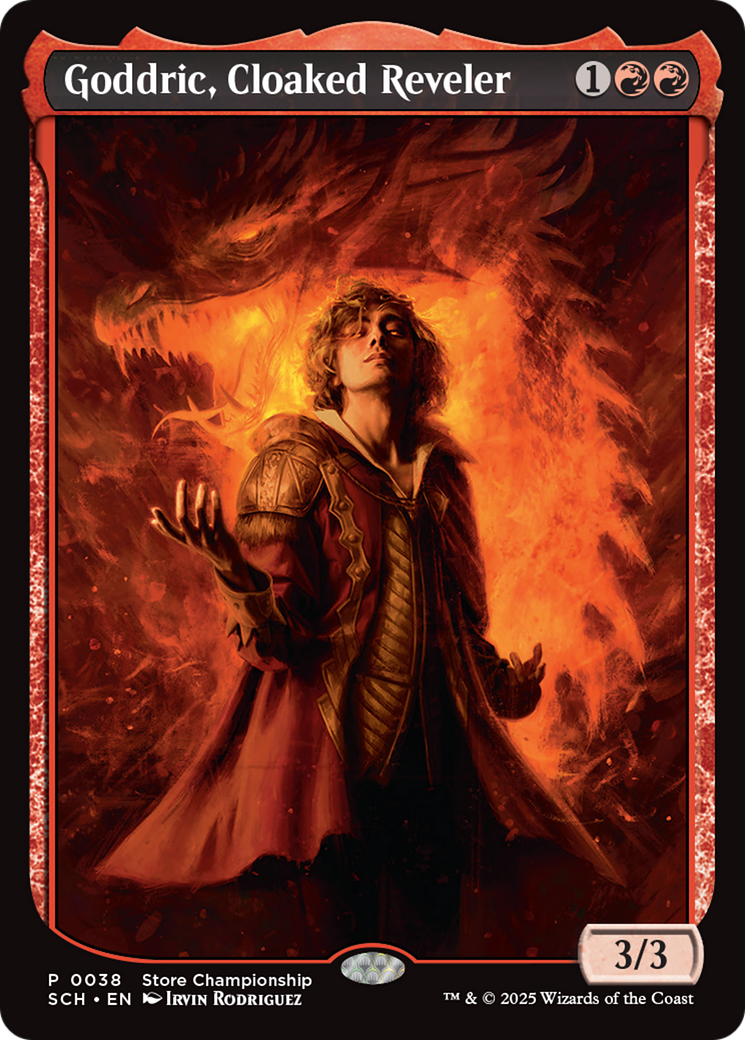 Goddric, Cloaked Reveler [Store Championships 2025] Foil