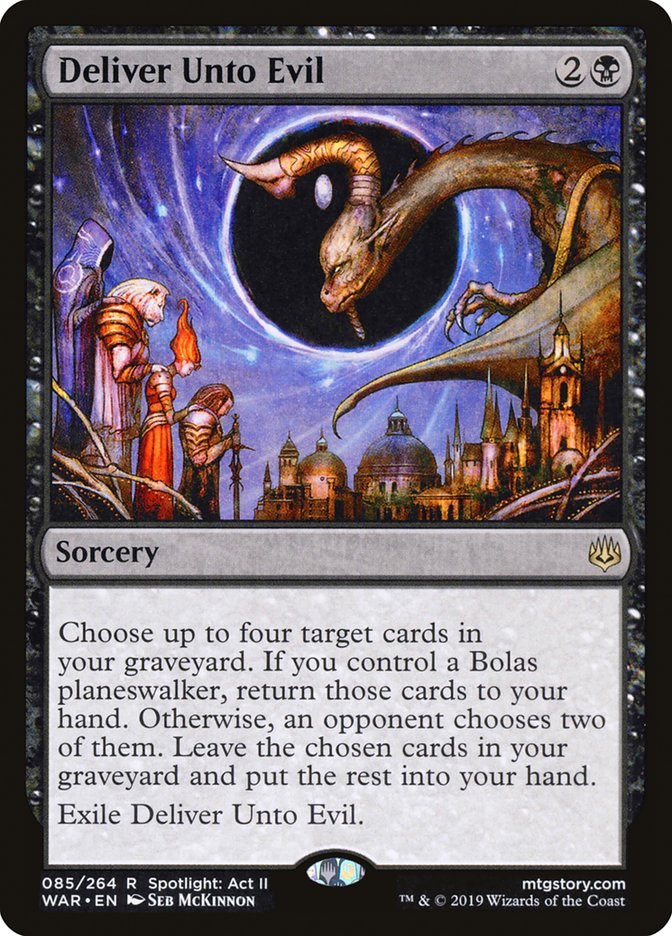 Deliver Unto Evil [War of the Spark] Foil