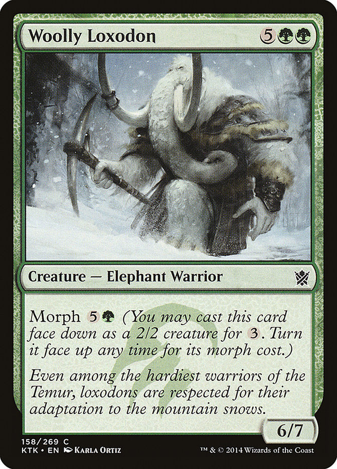Woolly Loxodon [Khans of Tarkir] Foil