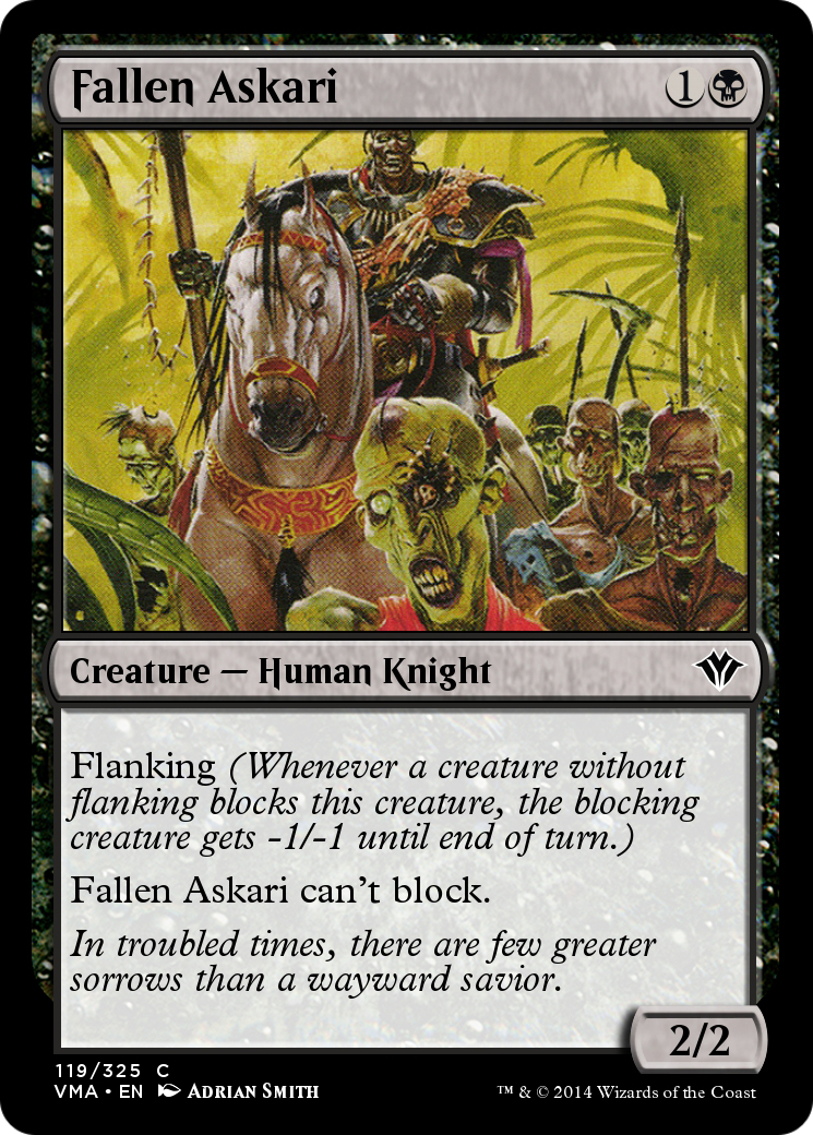 Fallen Askari  [Vintage Masters] Foil