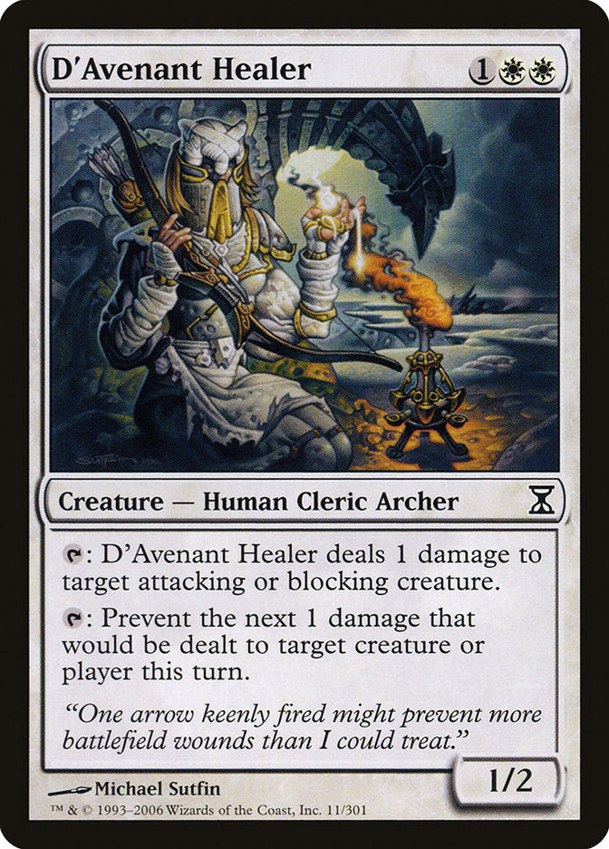 D'Avenant Healer [Time Spiral] Foil