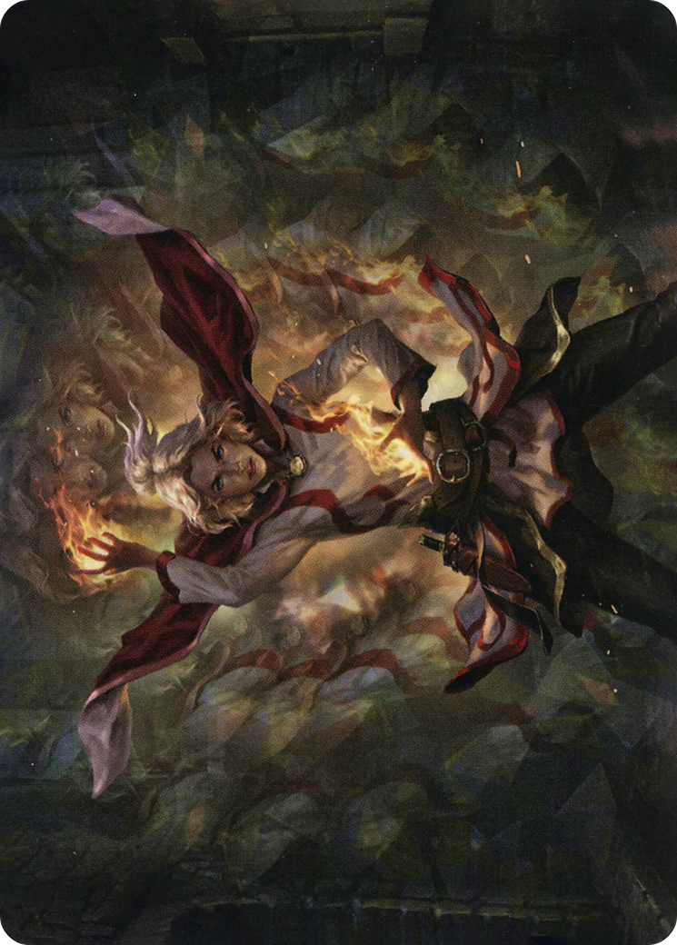 Delina, Wild Mage // Delina, Wild Mage  [Adventures in the Forgotten Realms Art Series] (Borderless)