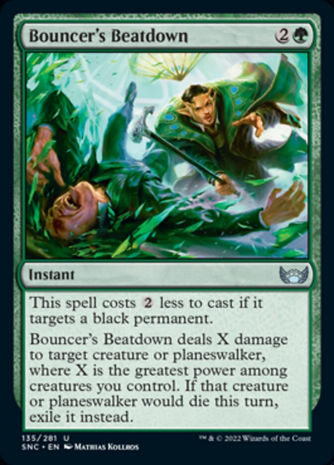 Bouncer's Beatdown [Streets of New Capenna] Foil