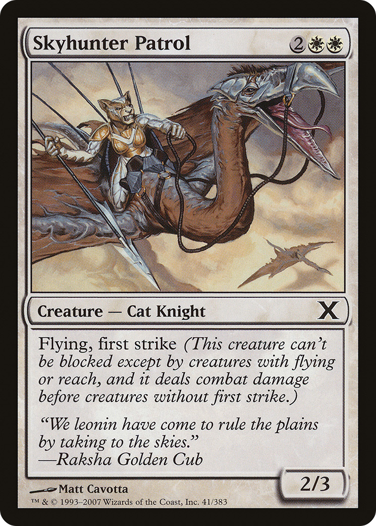 Skyhunter Patrol  [Tenth Edition]
