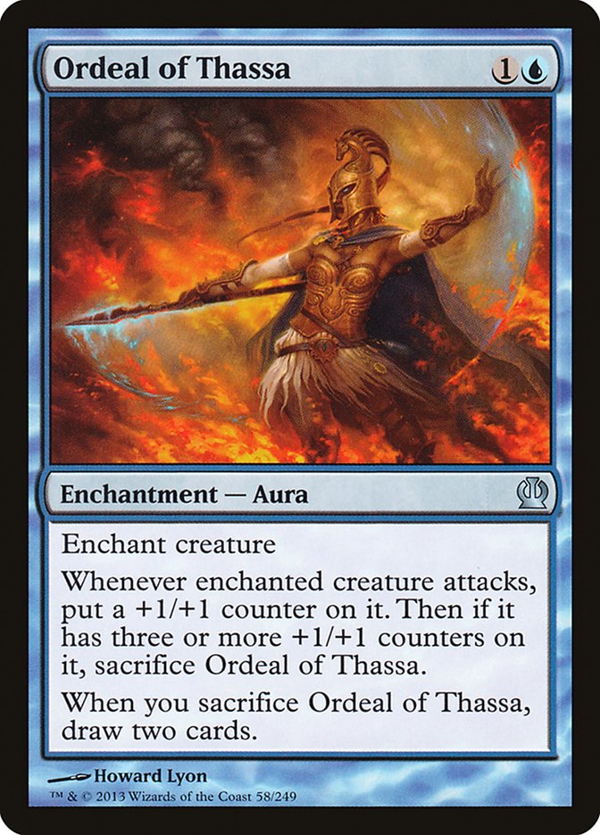 Ordeal of Thassa [Theros] Foil