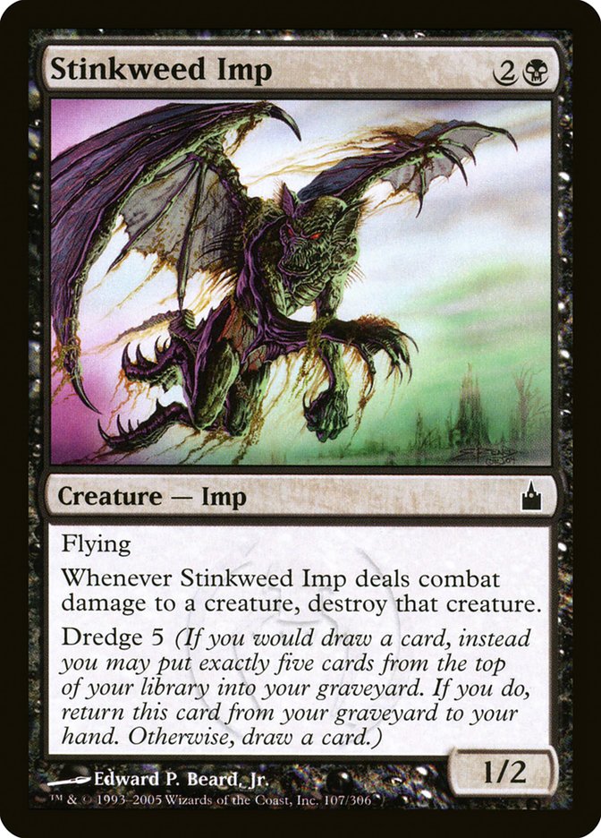 Stinkweed Imp [Ravnica: City of Guilds] Foil