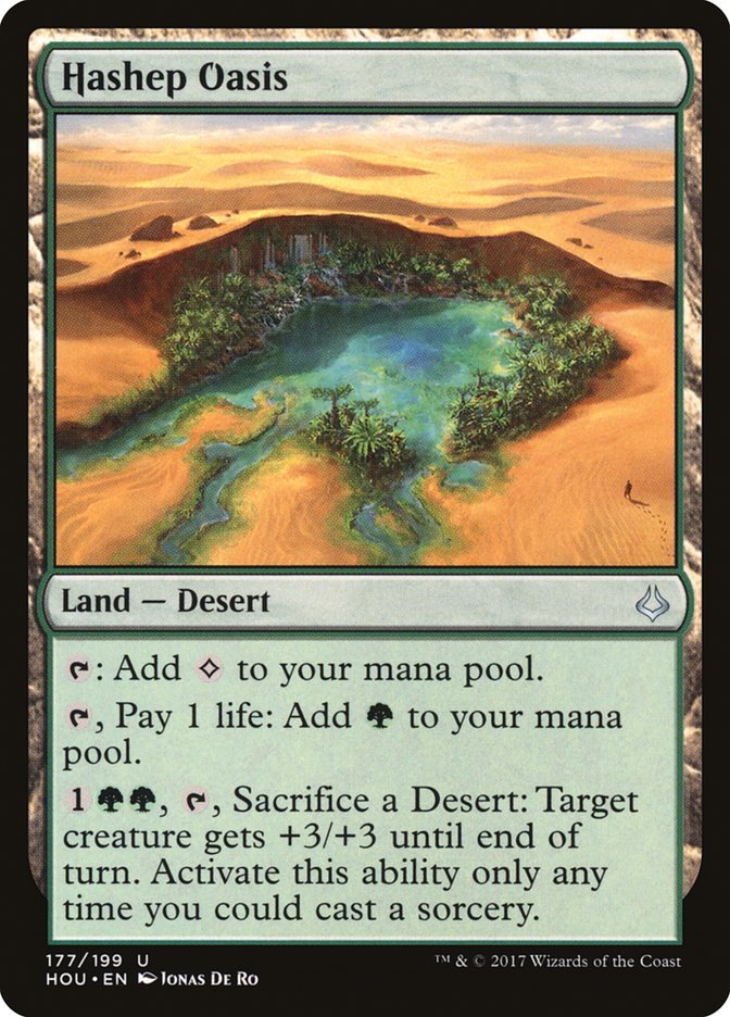 Hashep Oasis [Hour of Devastation] Foil