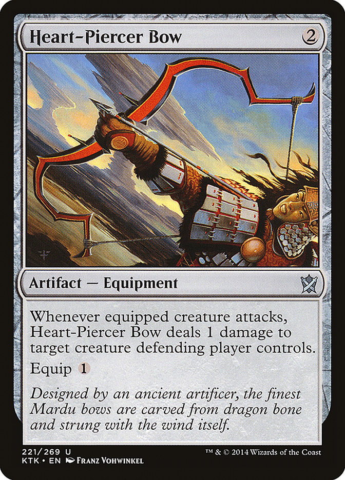 Heart-Piercer Bow [Khans of Tarkir] Foil