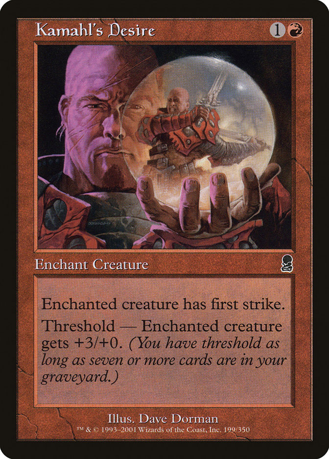 Kamahl's Desire [Odyssey] Foil