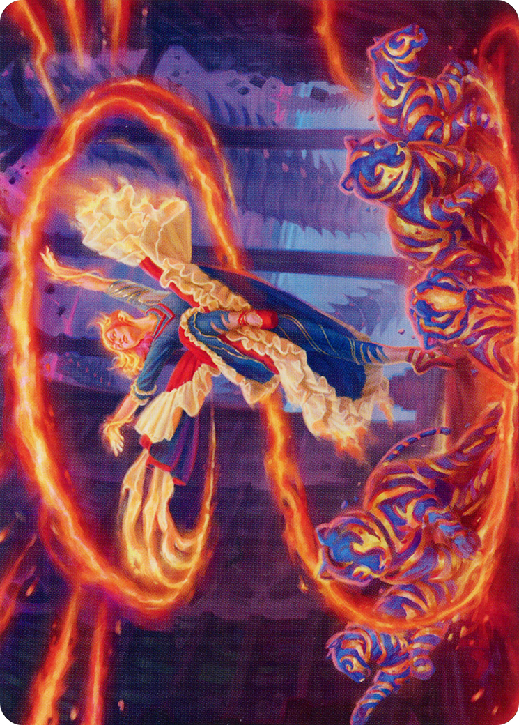 Joyful Stormsculptor // Joyful Stormsculptor  [March of the Machine Art Series] (Borderless) Foil