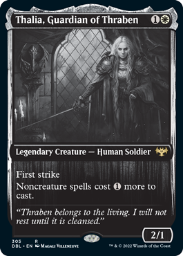Thalia, Guardian of Thraben [Innistrad: Double Feature] Foil