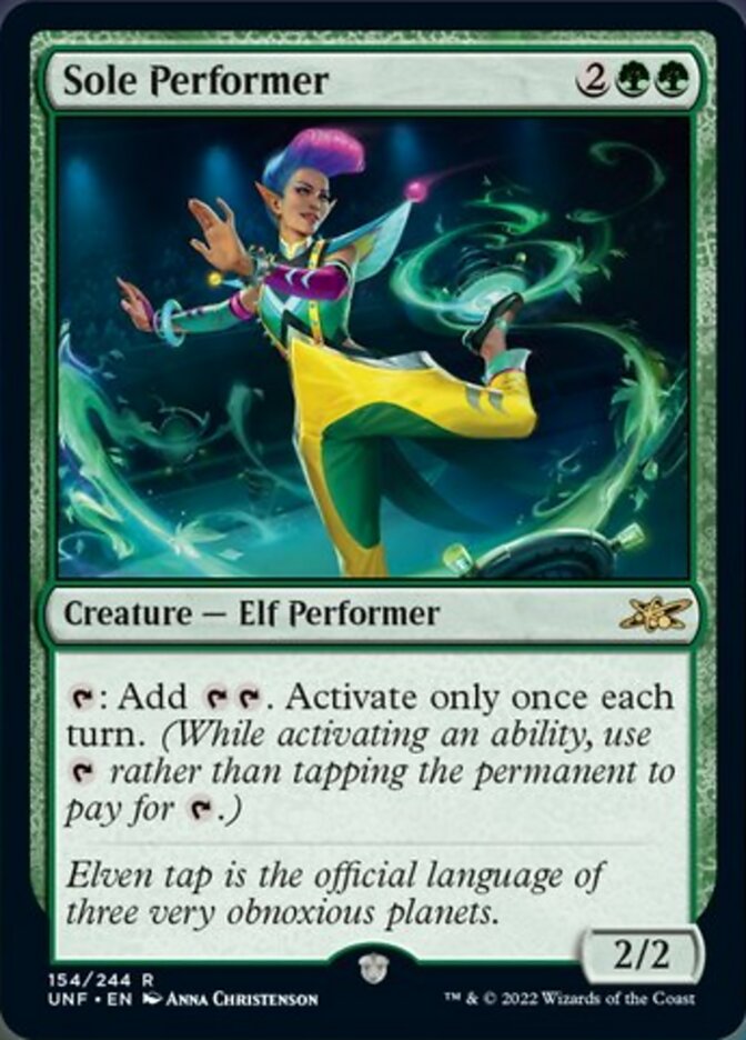 Sole Performer [Unfinity] Foil