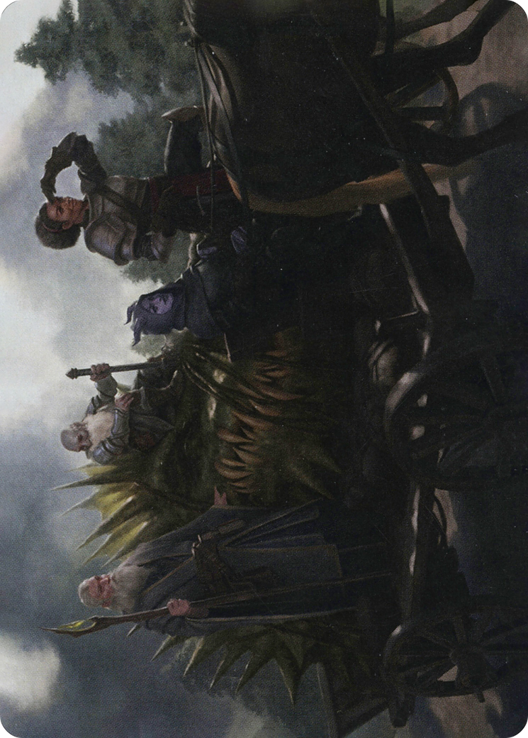 Grim Bounty // Grim Bounty  [Adventures in the Forgotten Realms Art Series] (Borderless) Foil
