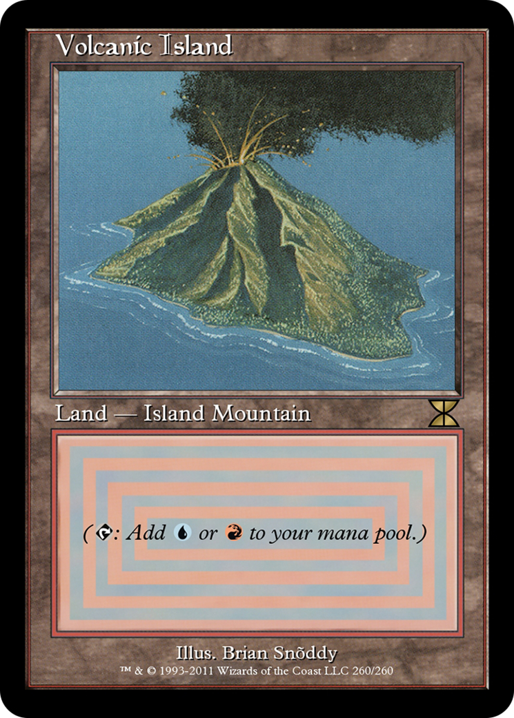 Volcanic Island  [Masters Edition IV] Foil