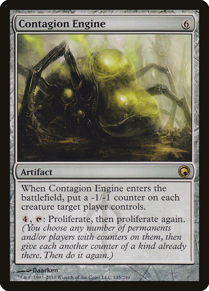 Contagion Engine [Scars of Mirrodin] Foil