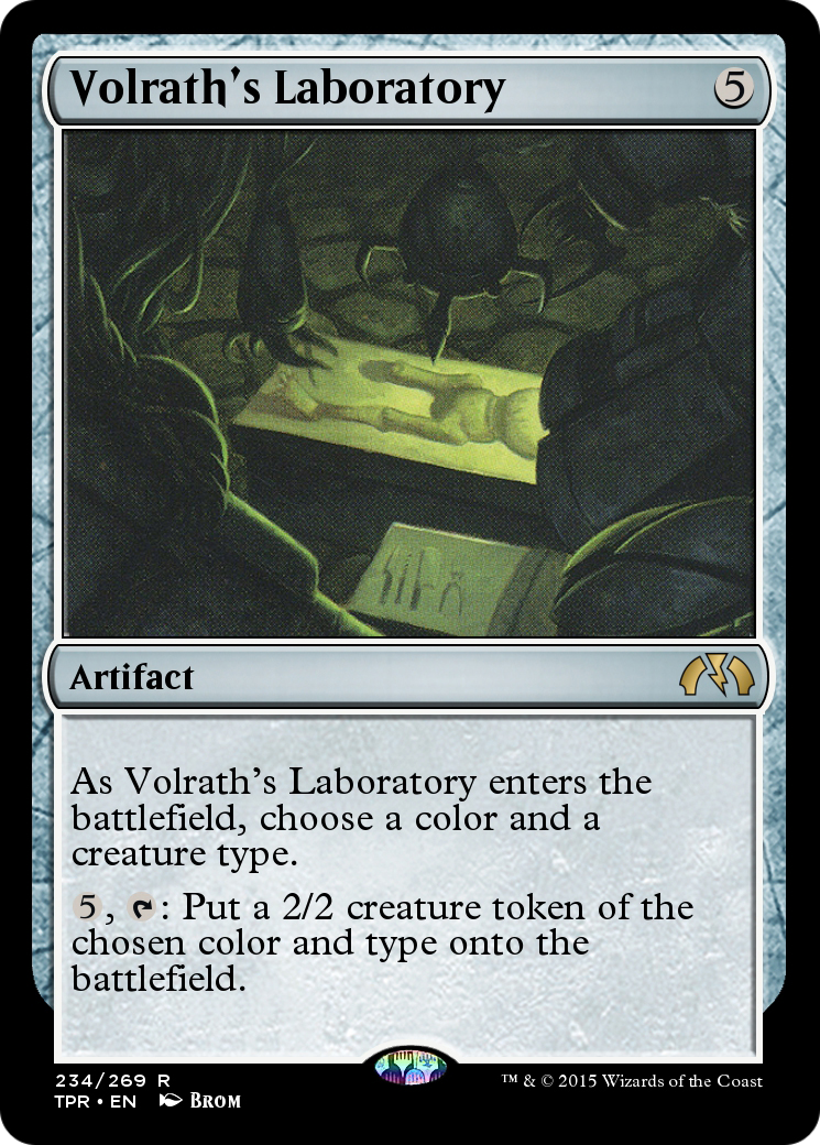 Volrath's Laboratory  [Tempest Remastered] Foil