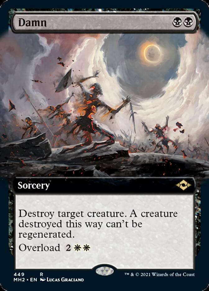 Damn (Extended Art) [Modern Horizons 2] Foil