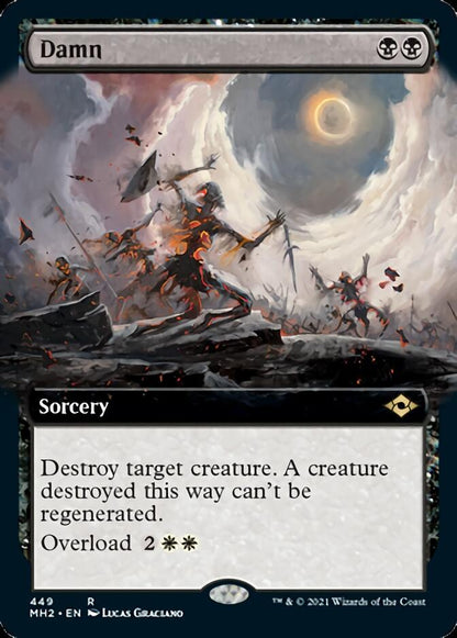 Damn (Extended Art) [Modern Horizons 2] Foil
