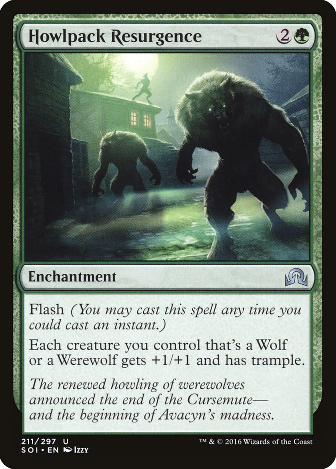 Howlpack Resurgence [Shadows over Innistrad] Foil