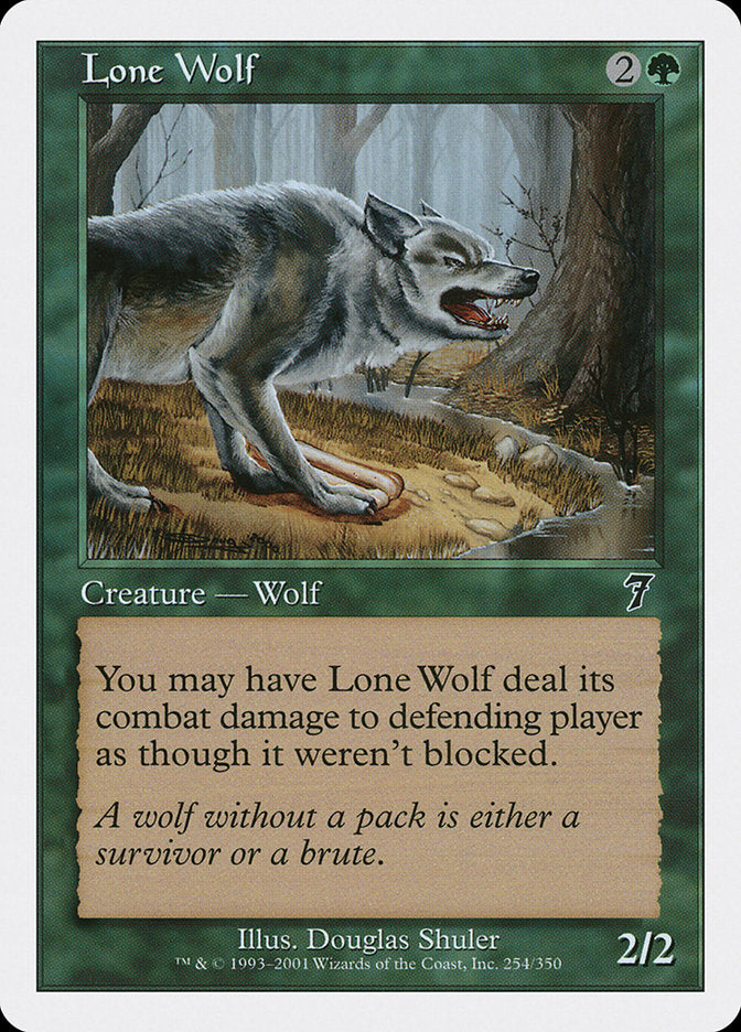 Lone Wolf [Seventh Edition] Foil