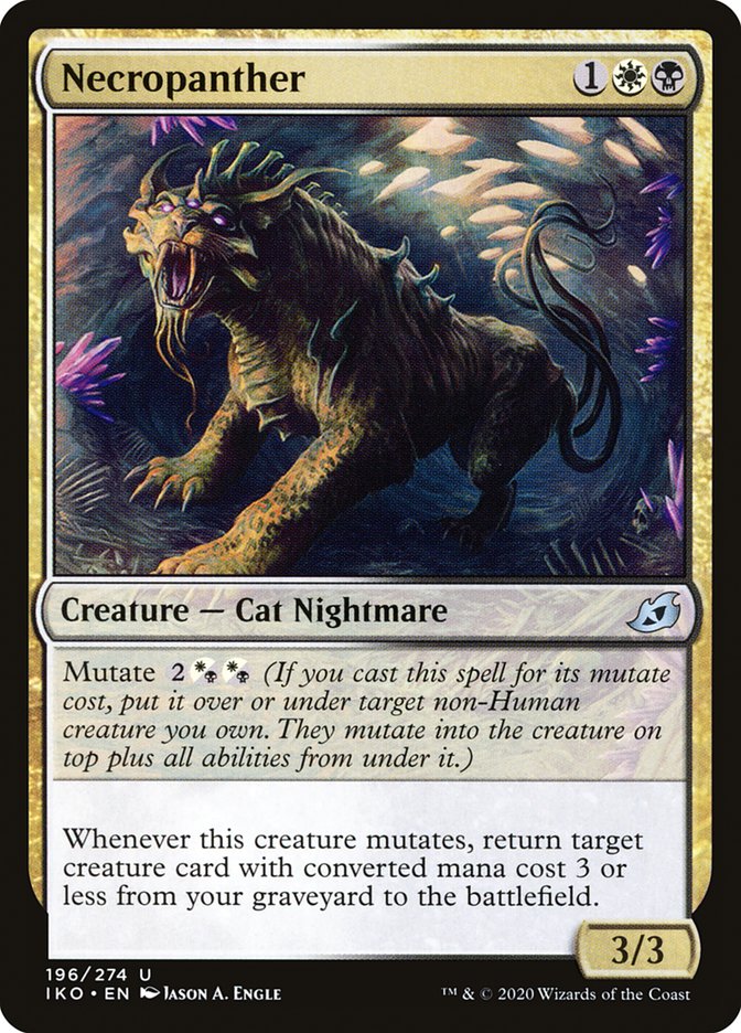Necropanther [Ikoria: Lair of Behemoths] Foil