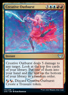 Creative Outburst [Strixhaven: School of Mages] Foil