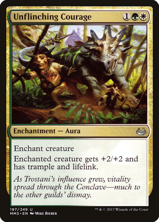 Unflinching Courage [Modern Masters 2017] Foil