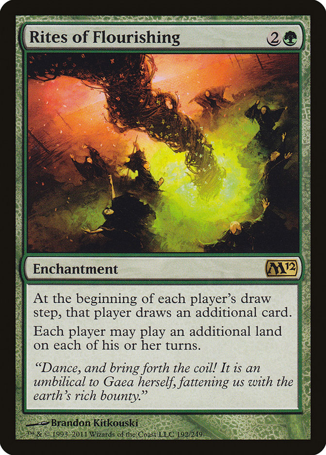 Rites of Flourishing [Magic 2012] Foil