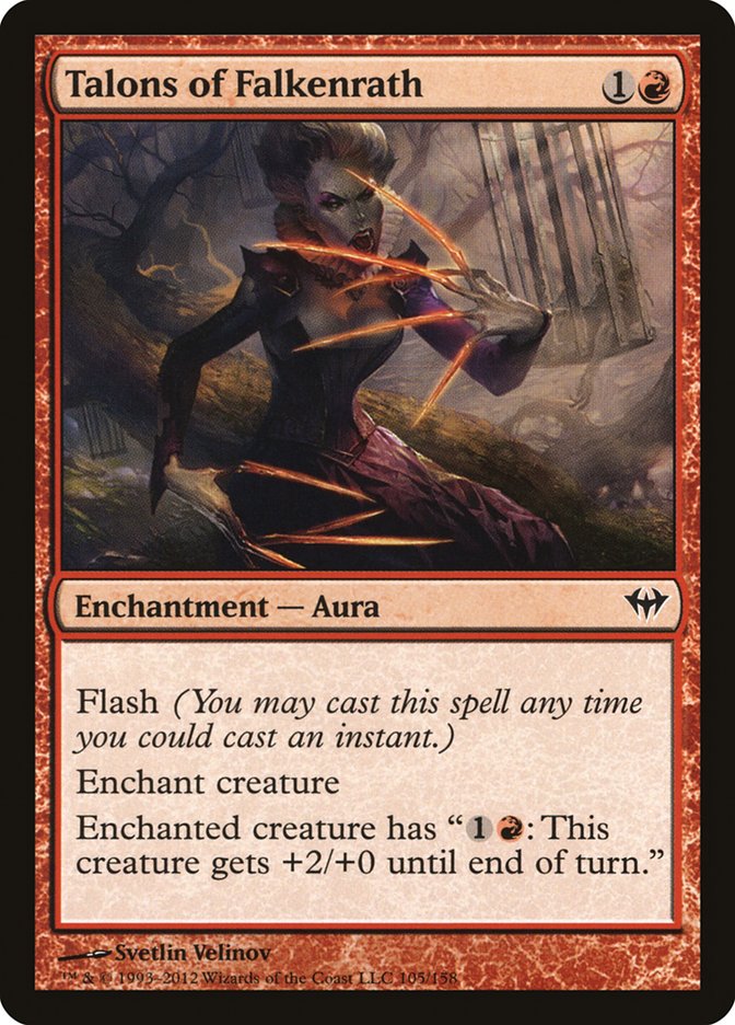 Talons of Falkenrath [Dark Ascension] Foil