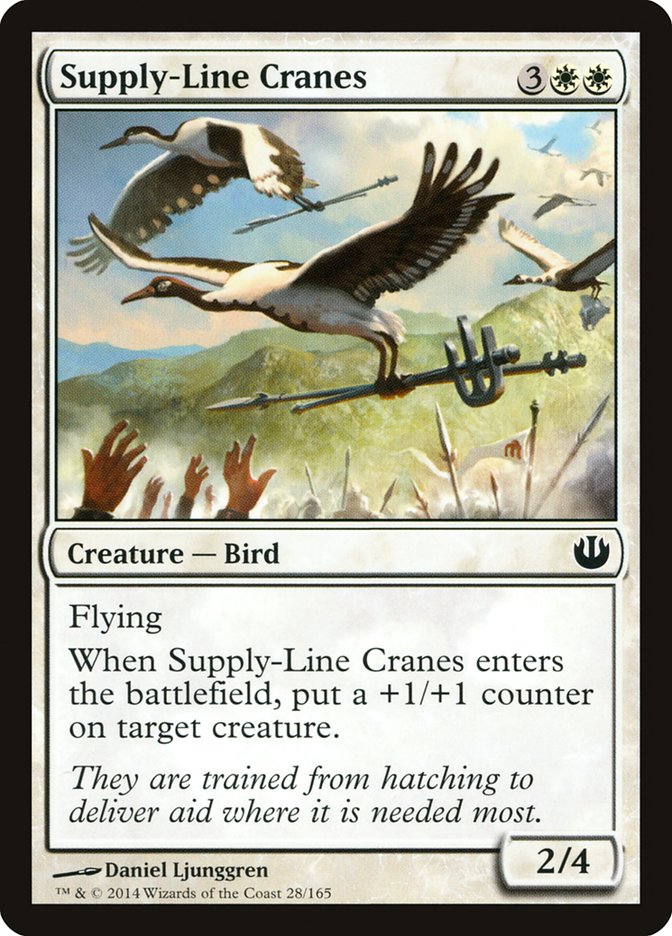 Supply-Line Cranes [Journey into Nyx] Foil