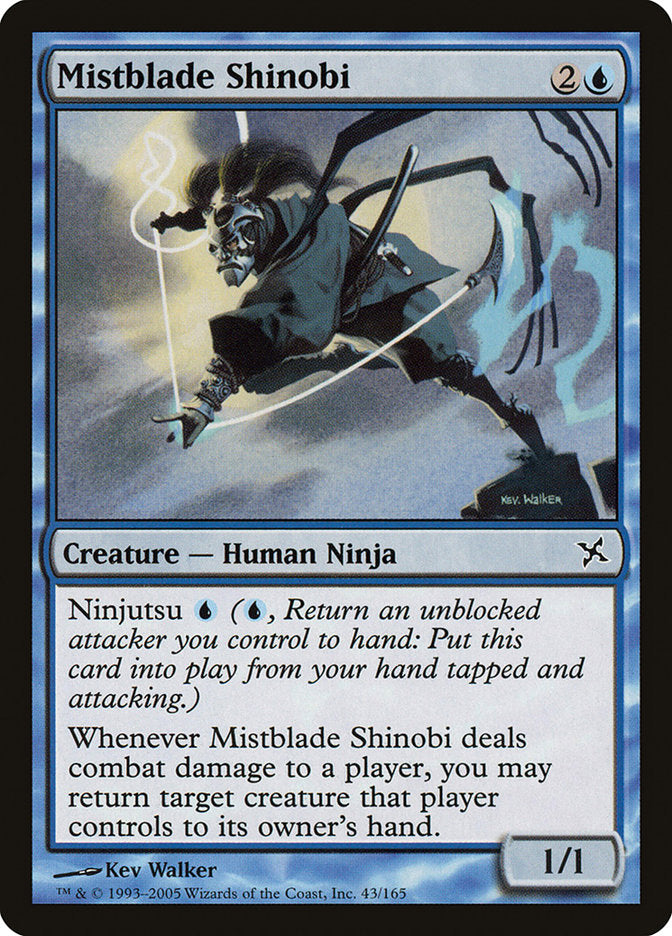 Mistblade Shinobi [Betrayers of Kamigawa] Foil