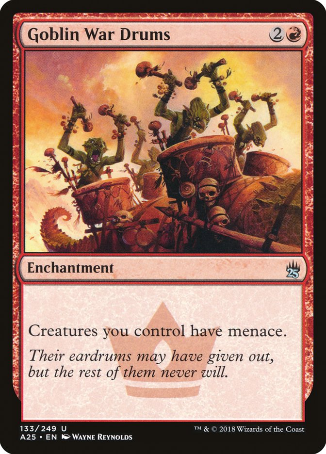 Goblin War Drums [Masters 25] Foil