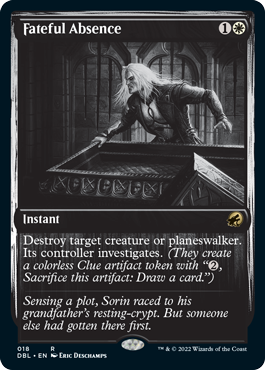 Fateful Absence [Innistrad: Double Feature] Foil