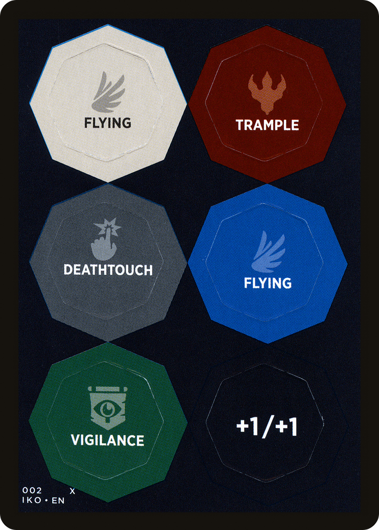 Punchcard // Punchcard  [Ikoria: Lair of Behemoths Tokens]