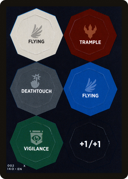 Punchcard // Punchcard  [Ikoria: Lair of Behemoths Tokens]