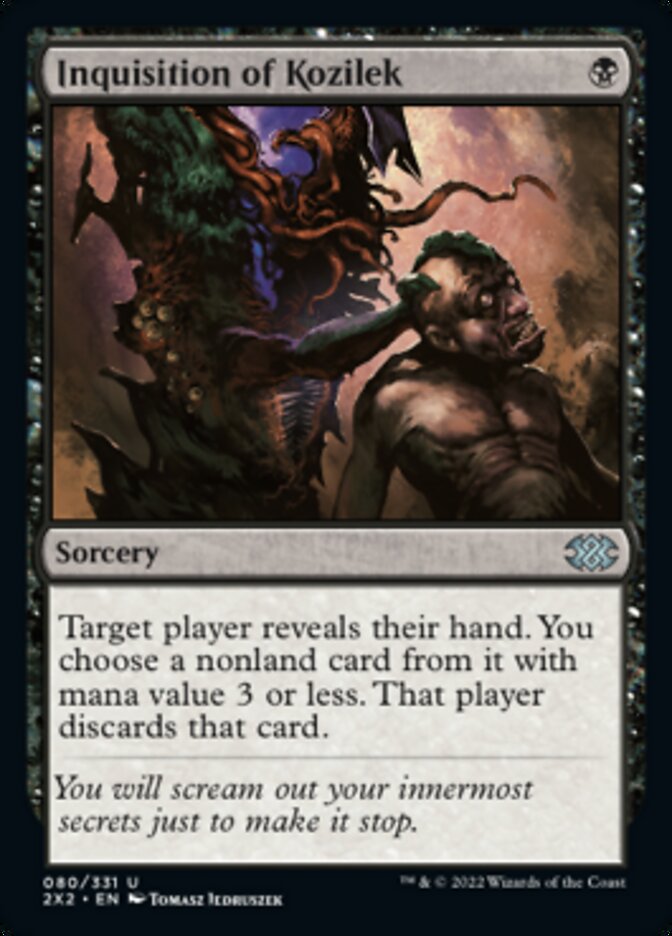 Inquisition of Kozilek [Double Masters 2022] Foil