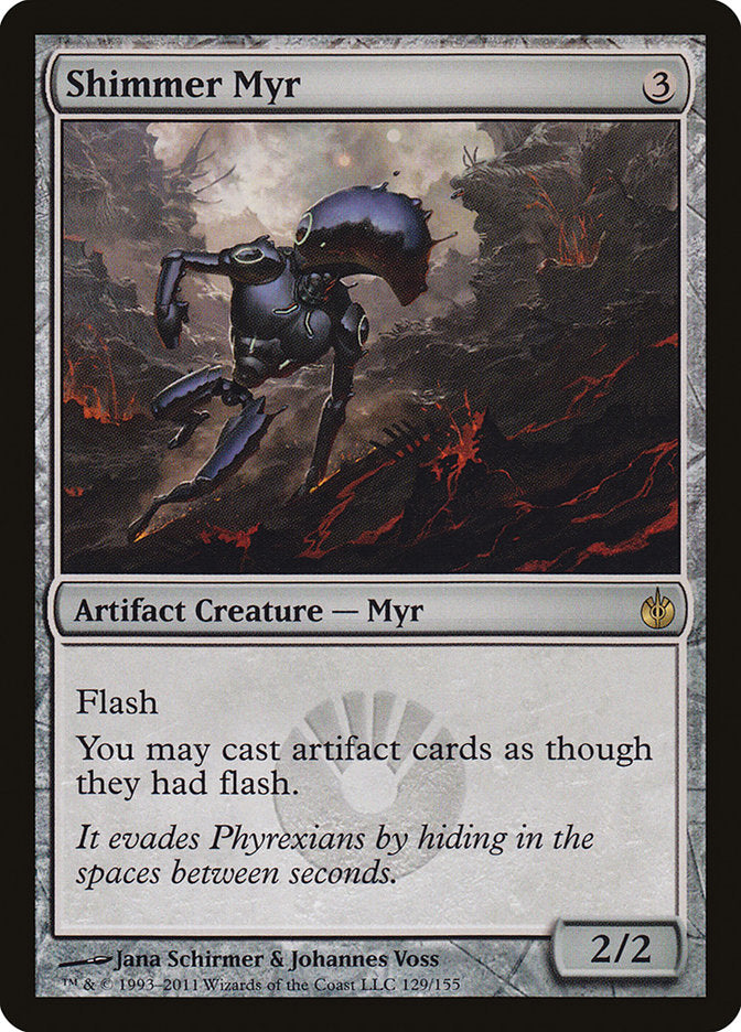 Shimmer Myr [Mirrodin Besieged] Foil