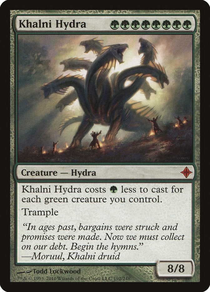 Khalni Hydra [Rise of the Eldrazi] Foil