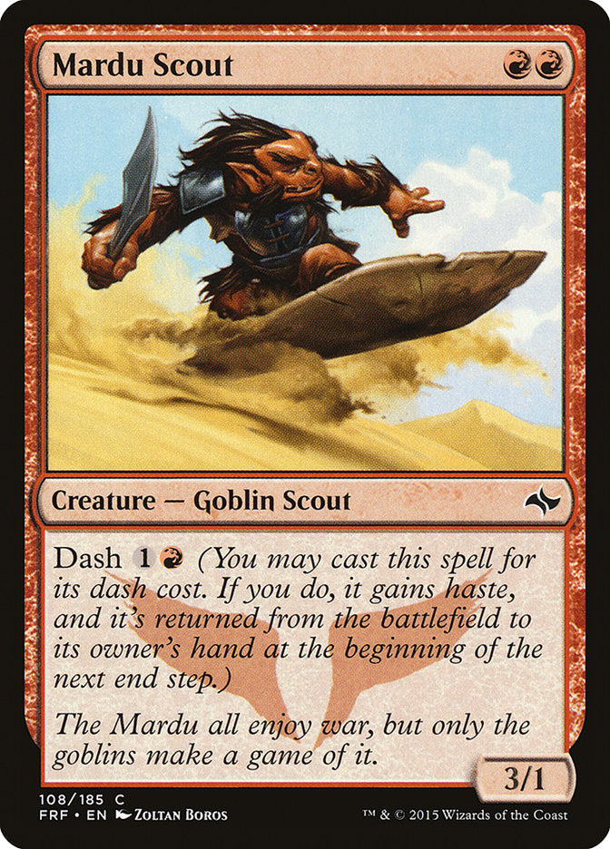 Mardu Scout [Fate Reforged] Foil