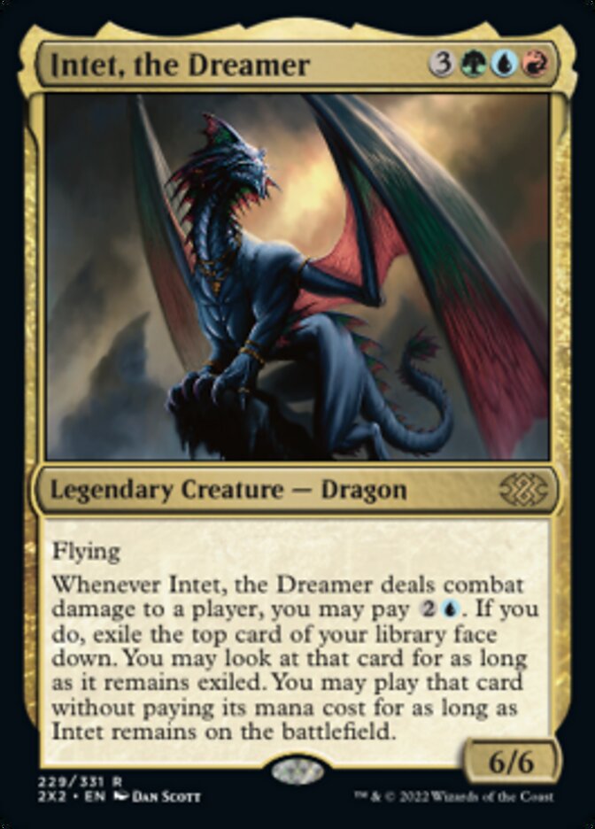 Intet, the Dreamer [Double Masters 2022] Foil