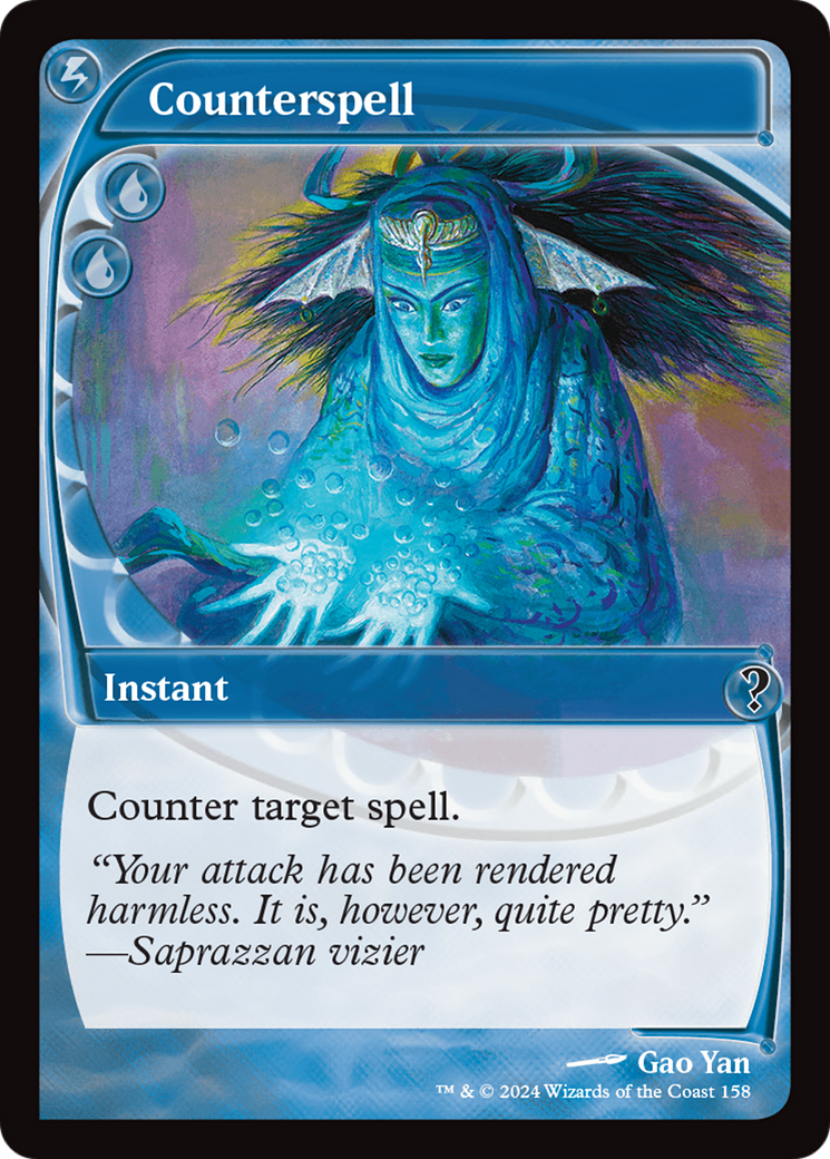 Counterspell (Future Sight) [Mystery Booster 2] Foil