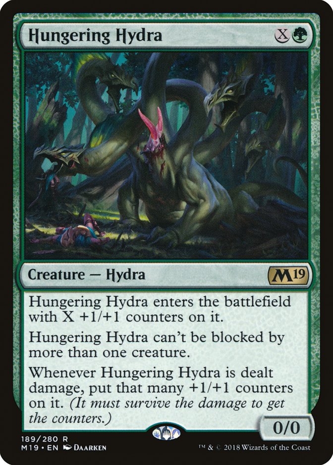 Hungering Hydra [Core Set 2019] Foil