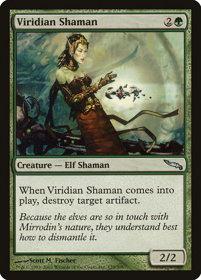 Viridian Shaman [Mirrodin] Foil