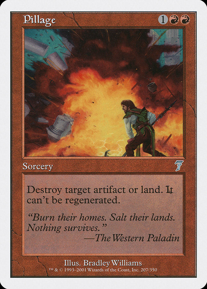 Pillage [Seventh Edition] Foil