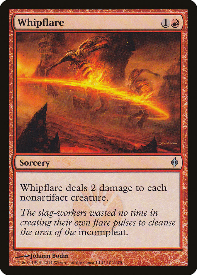 Whipflare [New Phyrexia] Foil