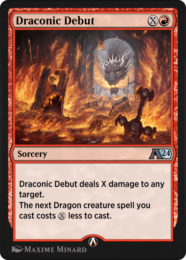 Draconic Debut  [Alchemy: Wilds of Eldraine]