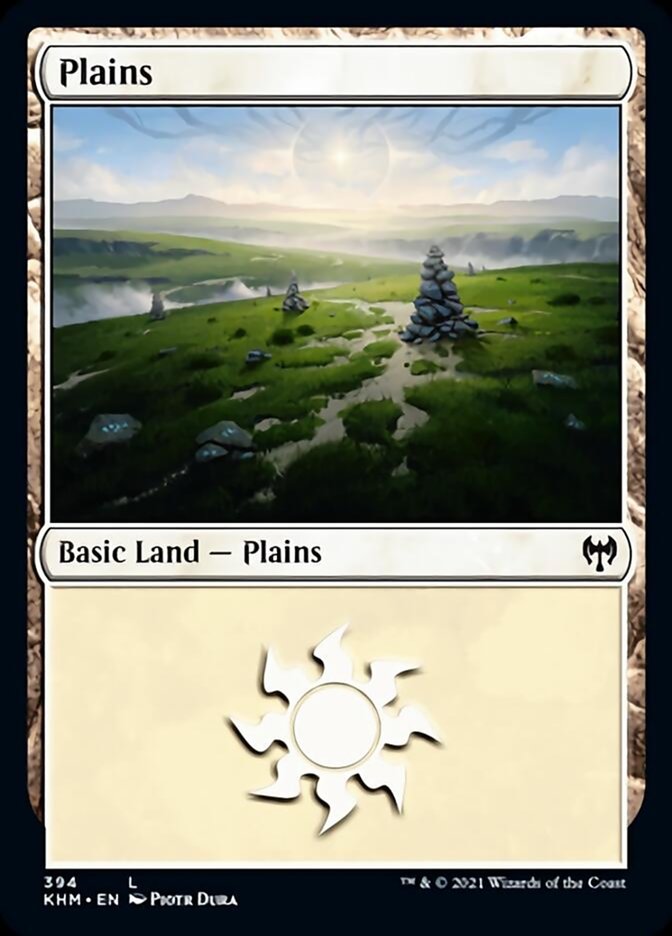 Plains (394) [Kaldheim] Foil