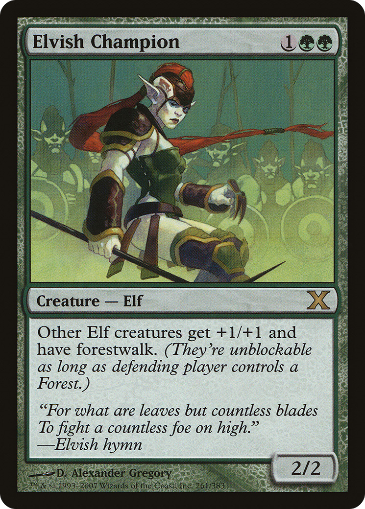 Elvish Champion  [Tenth Edition]